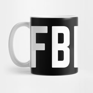 FBPFK White Straight Mug